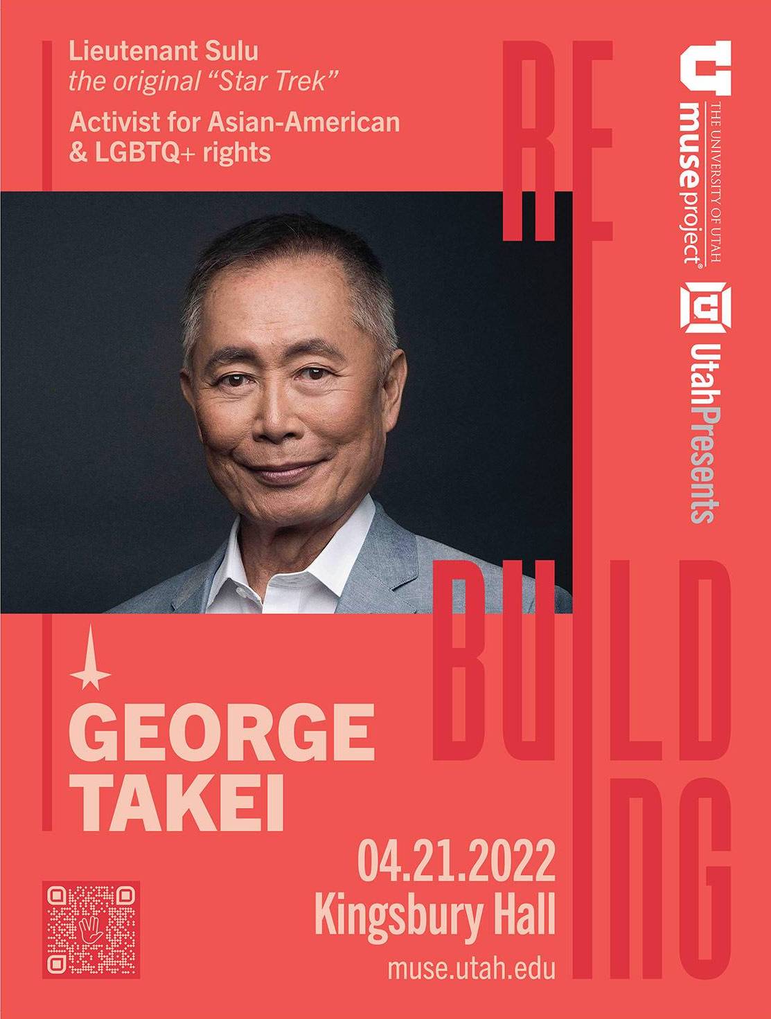Takei Event Poster